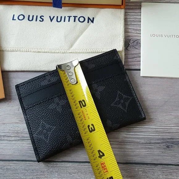 Louis Vuitton Black Monogram Card Holder - Picture 5 of 5